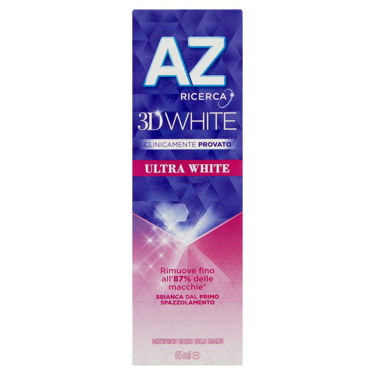 AZ Dentifricio 3D White Protezione brillante