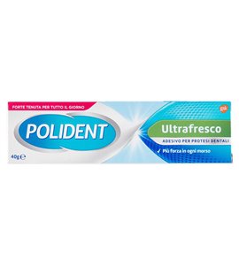 Polident Adesivo per dentiere Ultra Fresh