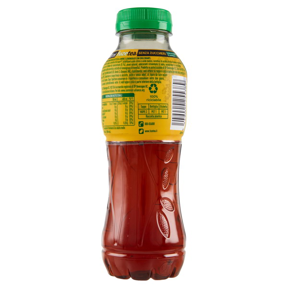 Fuzetea Senza Zuccheri Limone Con Lemongrass