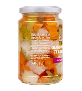Giardiniera in aceto di vino