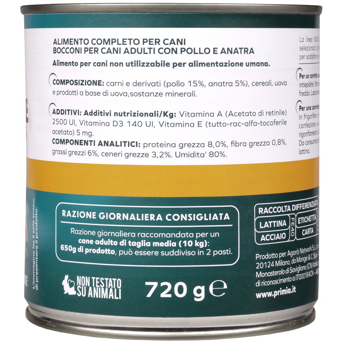 Bocconi In Gelatina Per Cani Con Pollo, Anatra E Ortaggi