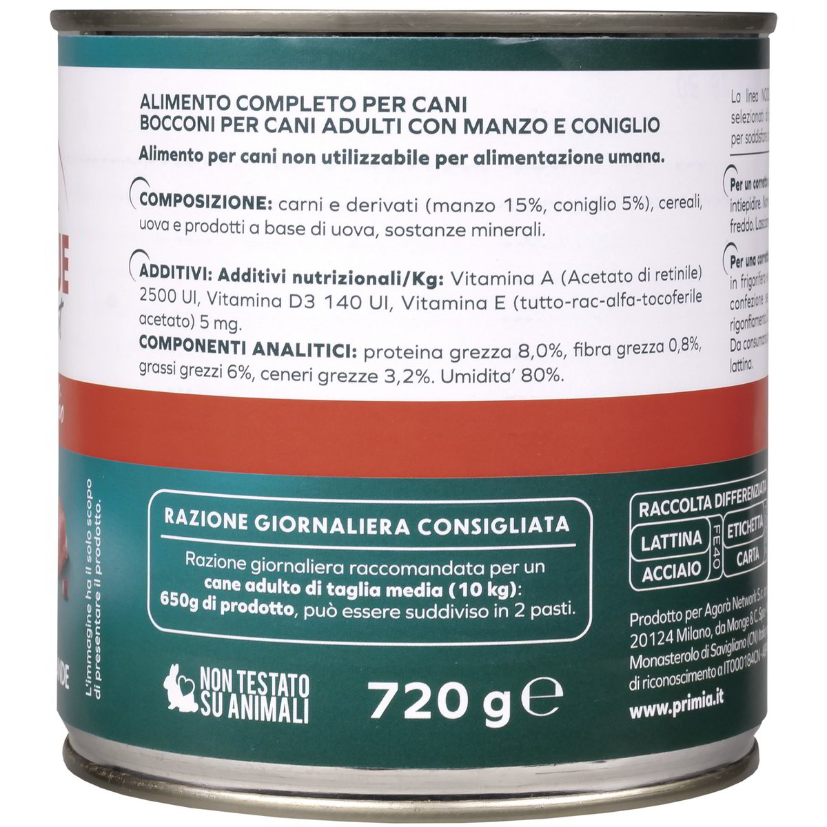 Bocconi Per Cani Con Manzo E Coniglio