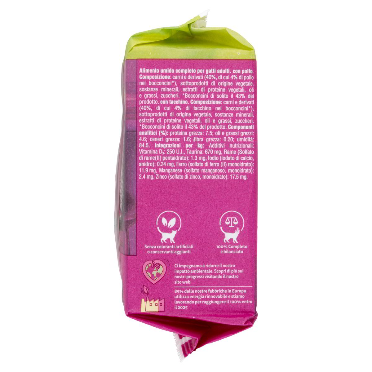 Pranzetti In Salsa Per Gatti Con Pollo, Con Tacchino