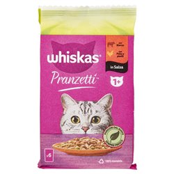 Pranzetti In Salsa Per Gatti Con Manzo, Con Pollo E Piselli