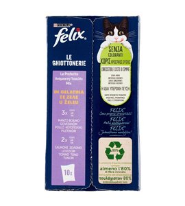 Le Ghiottonerie Manzo, Pollo, Salmone, Tonno