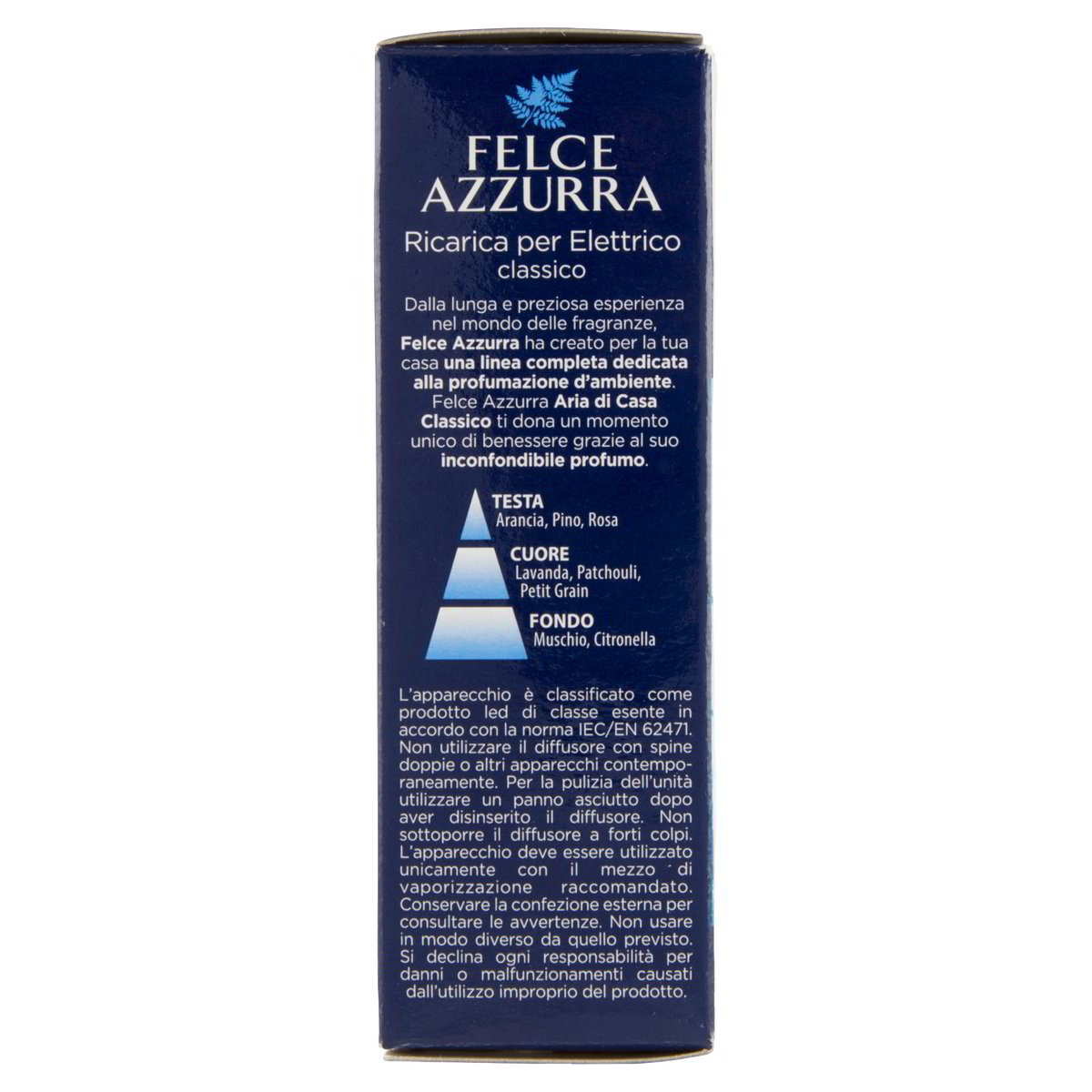 Ricarica diffusore elettrico luminoso