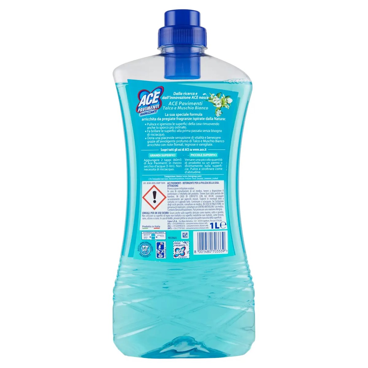 Pavimenti Igienizzante Talco E Muschio Bianco