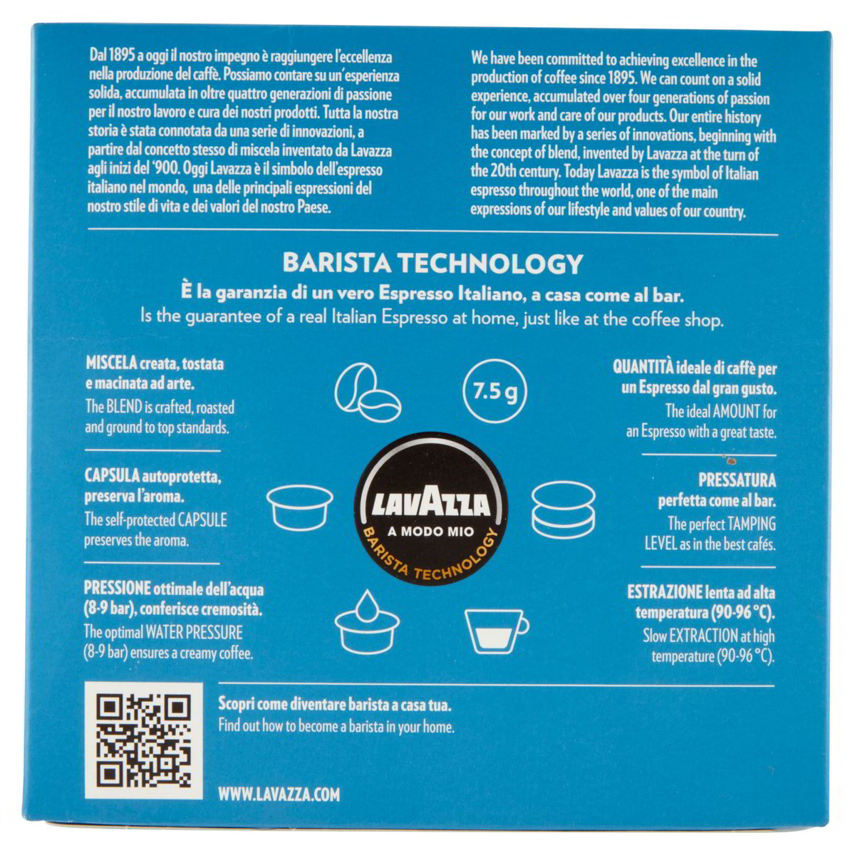 A Modo Mio Capsule per caffè Espresso Dek