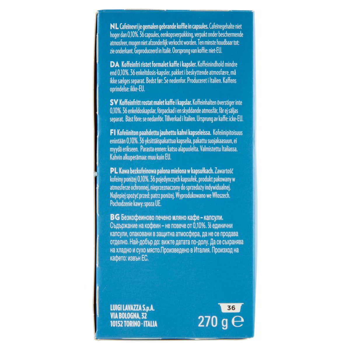 A Modo Mio Capsule per caffè Espresso Dek