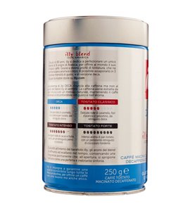 Illy Caffè macinato decaffeinato 100% arabica