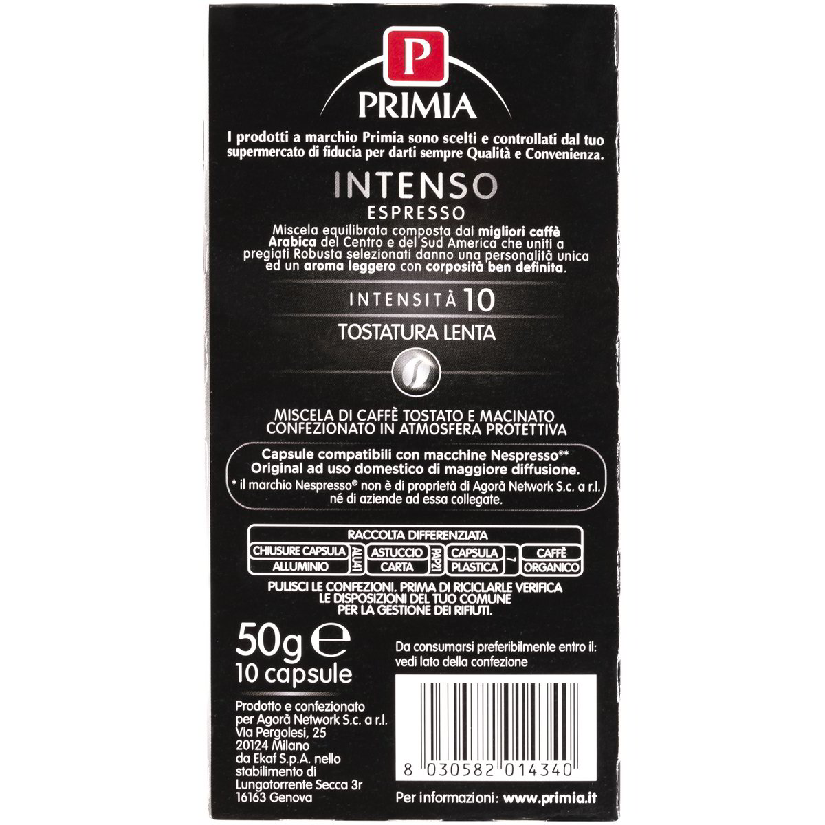 Capsule per espresso