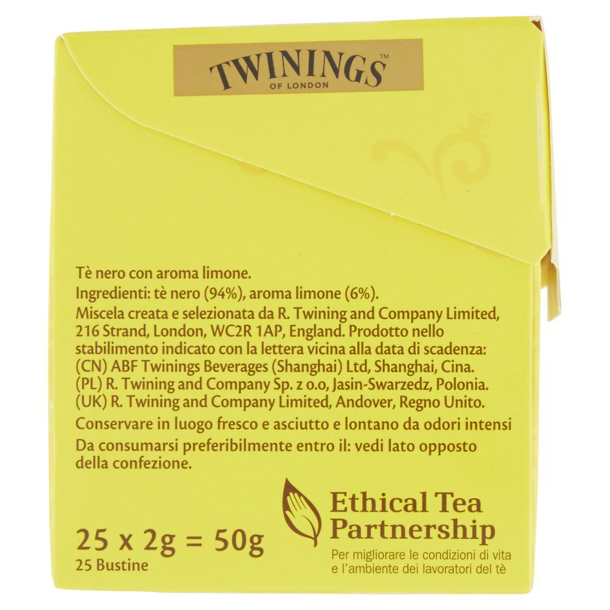 Twinings Tea Lemon Scented