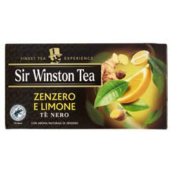 Sir Winston Tea Tè Nero allo zenzero e limone