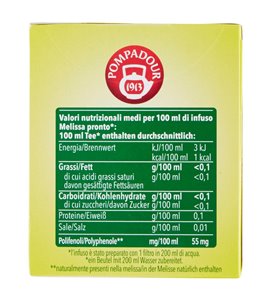 Pompadour Infuso di melissa