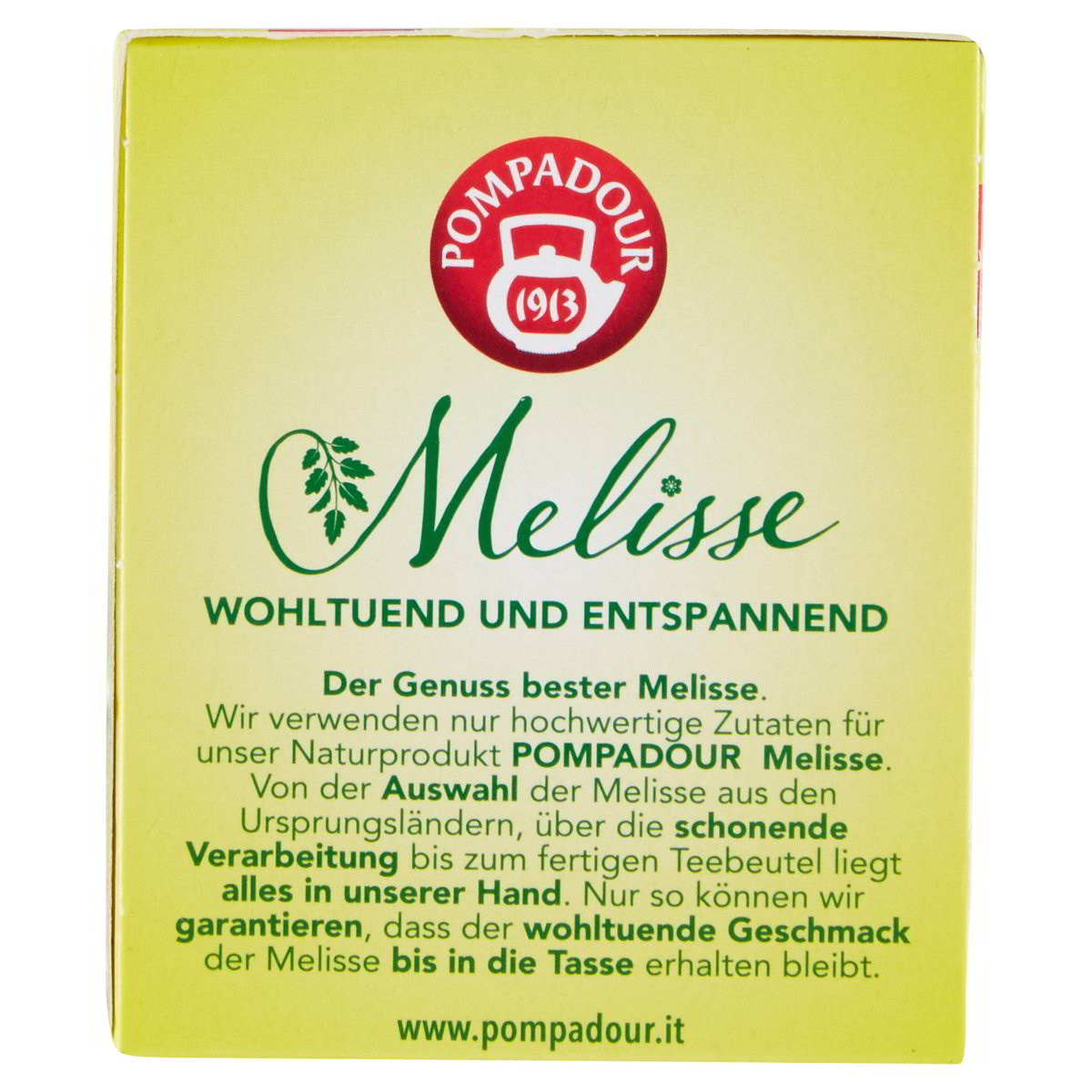 Pompadour Infuso di melissa