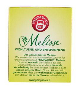 Pompadour Infuso di melissa