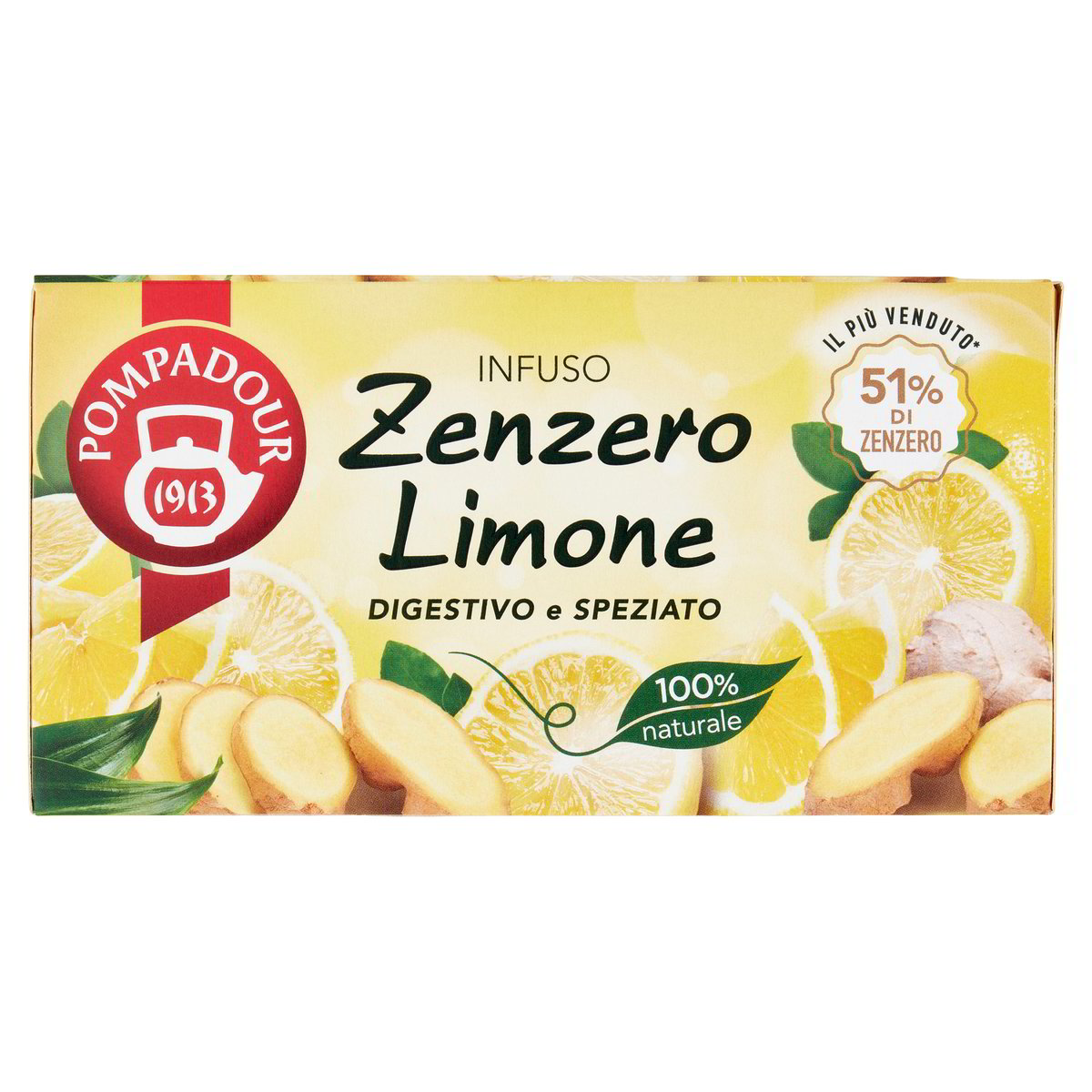 Pompadour Infuso allo zenzero e limone