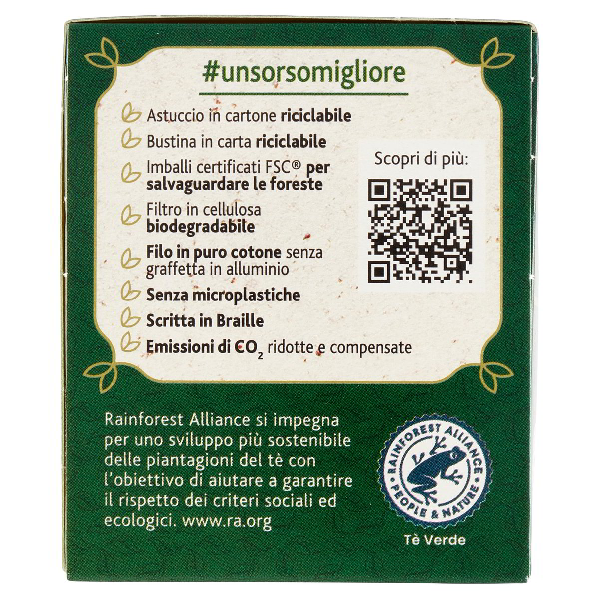 Sir Winston Tea Tè Verde con matcha