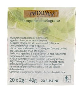 Infuso Aromatizzato Lampone E Melograno