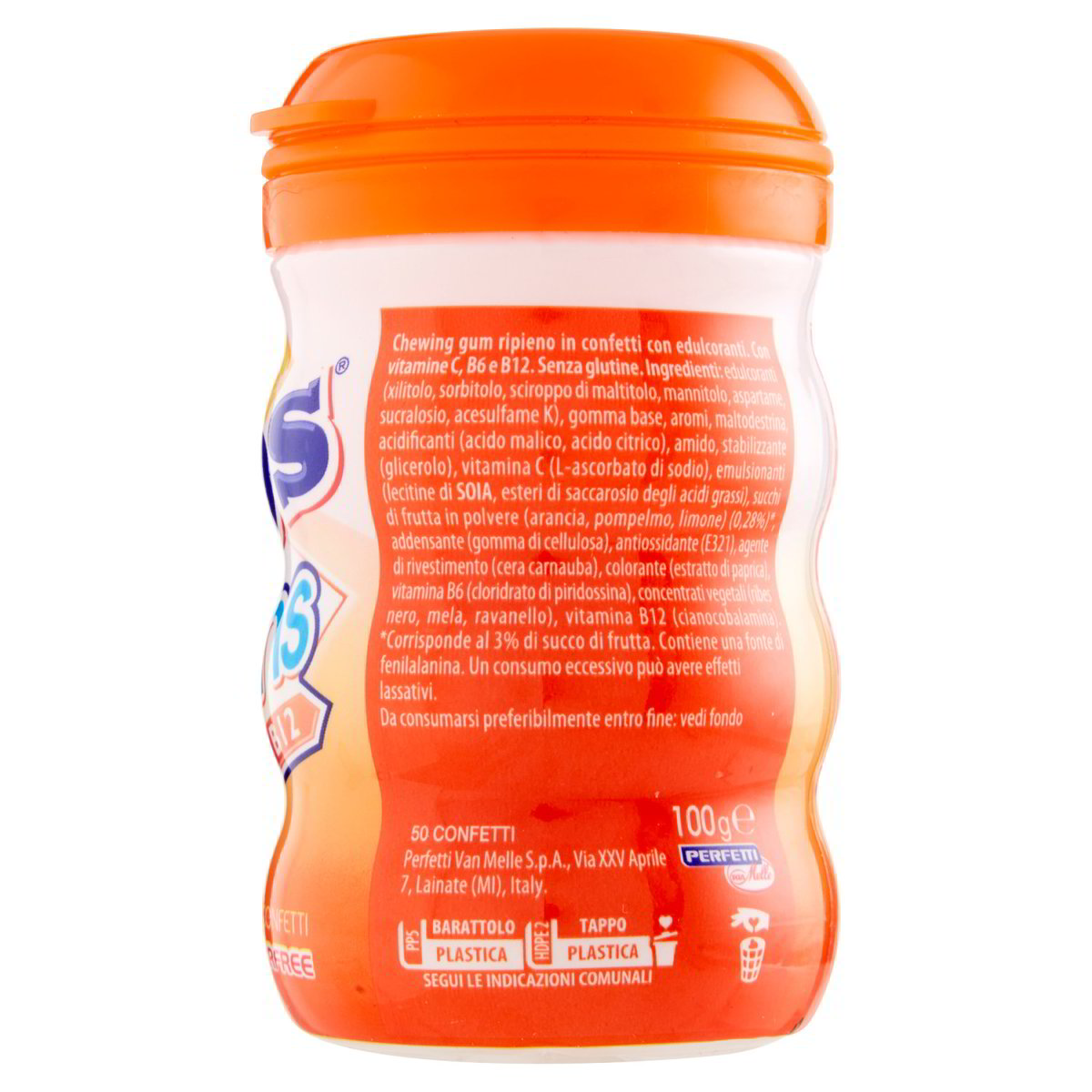 Chewing Gum With Vitamins Citrus