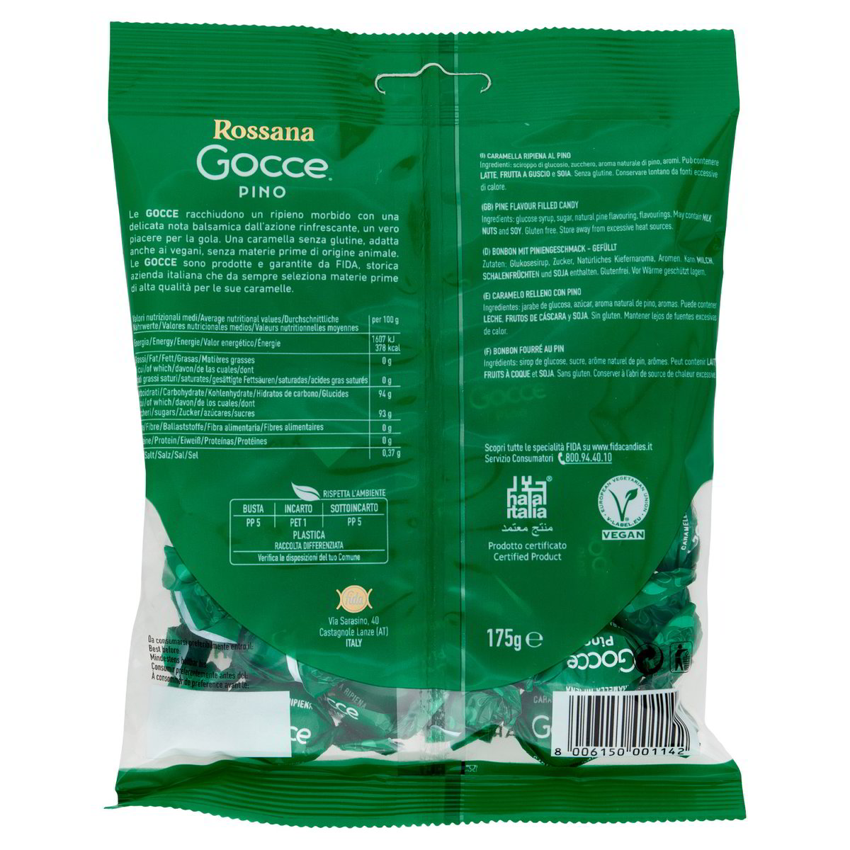 Caramelle Gocce Pino