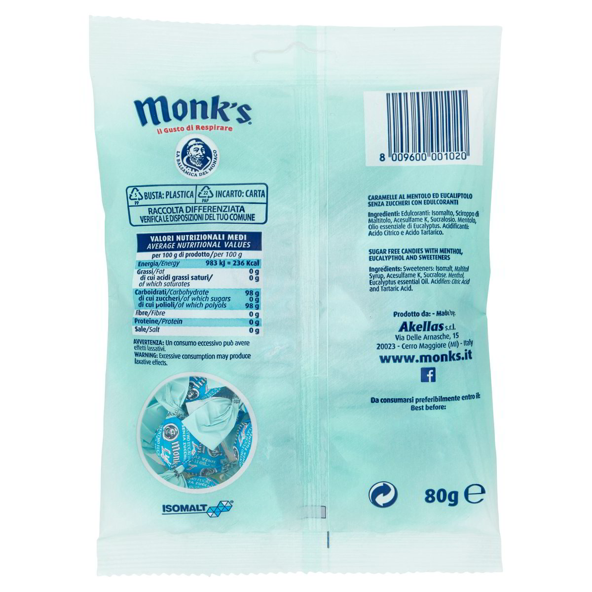 Caramelle Mentho Eucalyptus