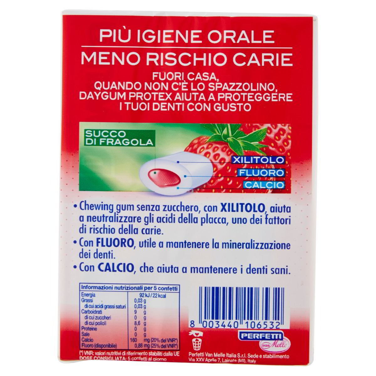 Protex Con Succo Di Fragola