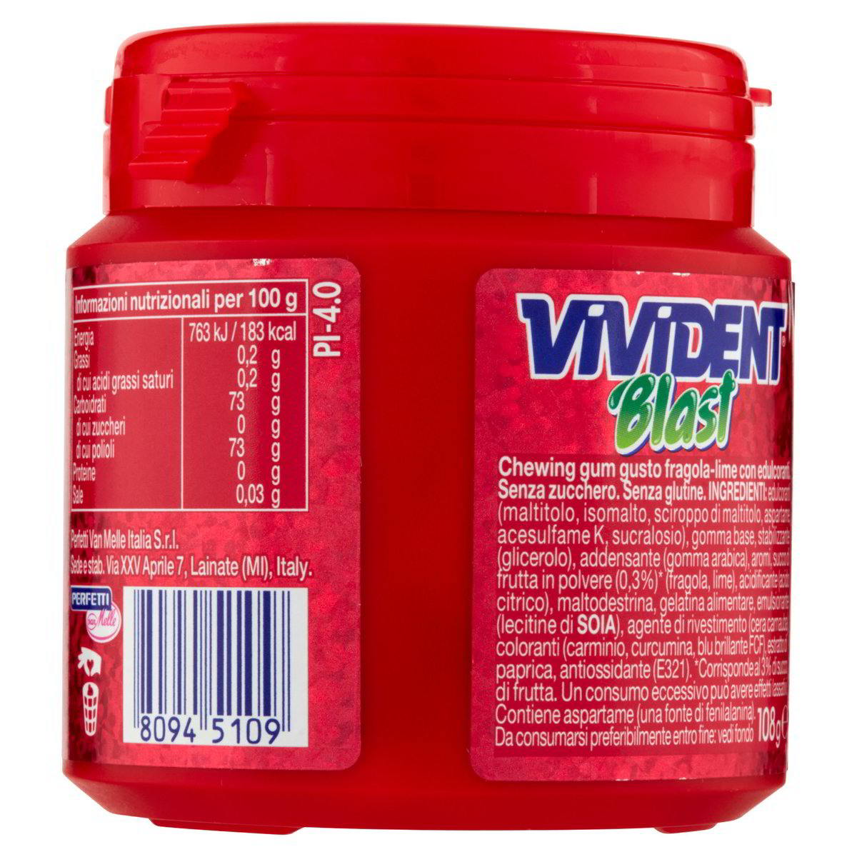 Chewingum In Confetti Strawberry