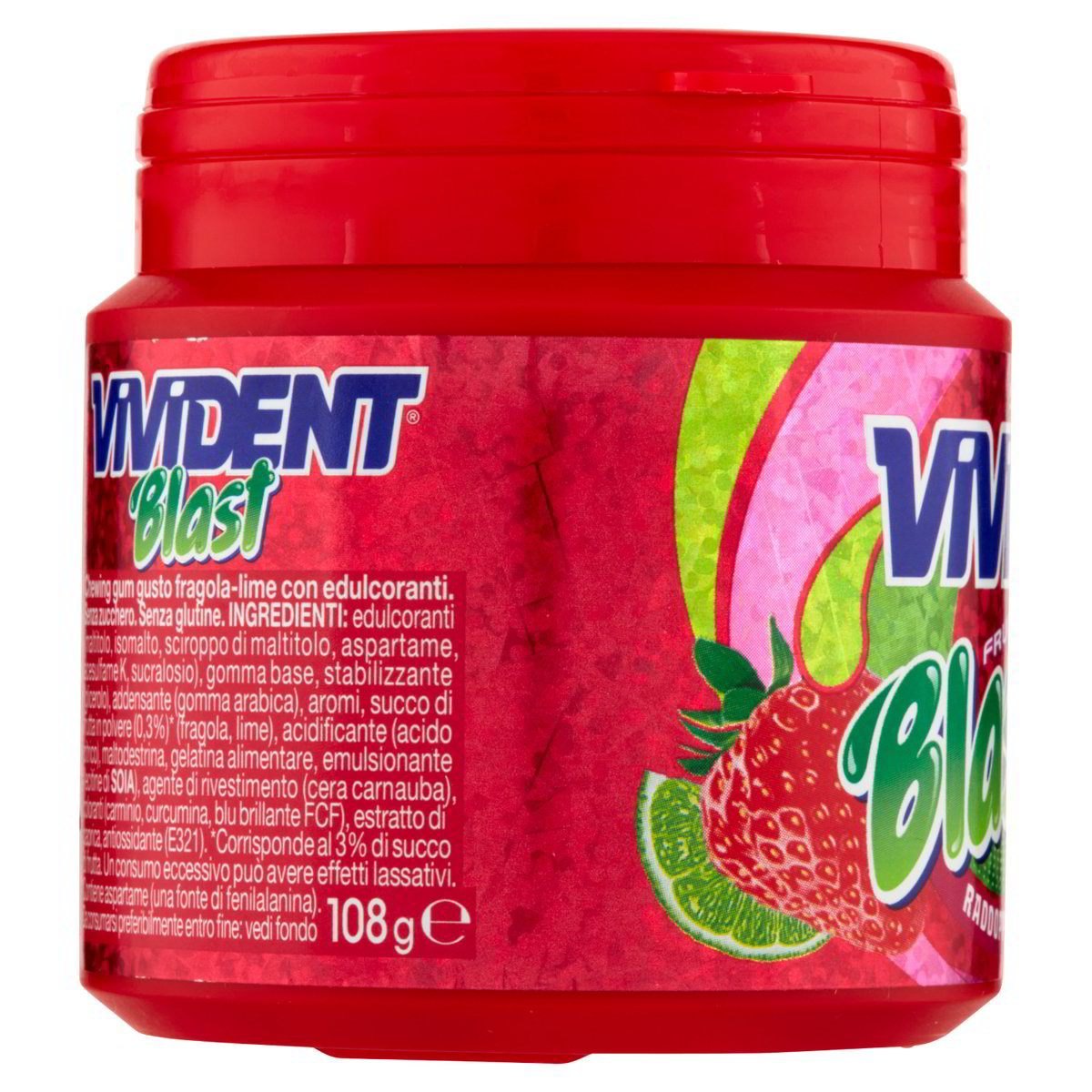 Chewingum In Confetti Strawberry