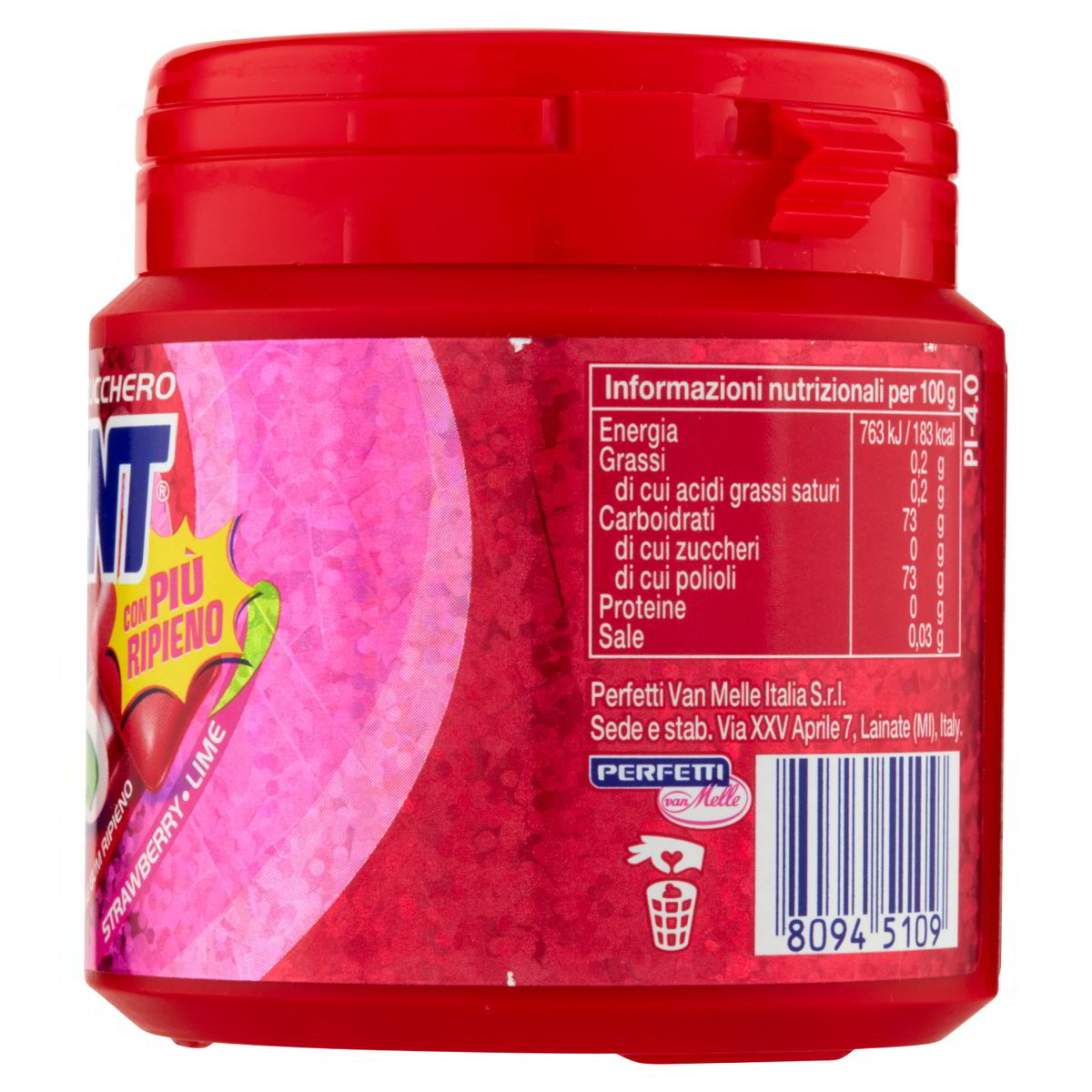 Chewingum In Confetti Strawberry