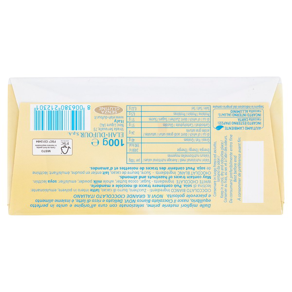 Cioccolato Bianco