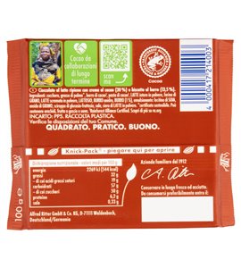 Cioccolato Al Latte Biscotto