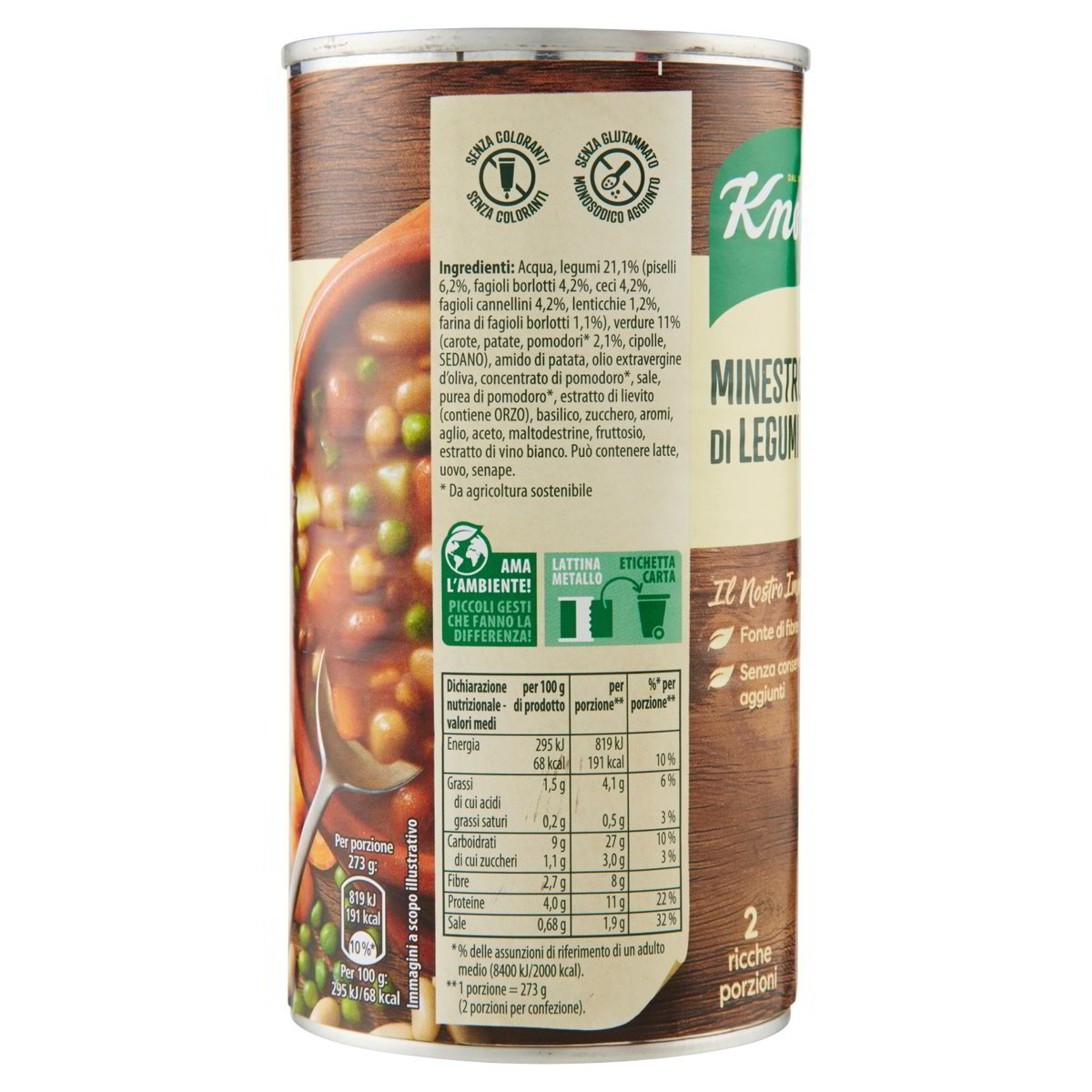 Knorr Minestrone di legumi