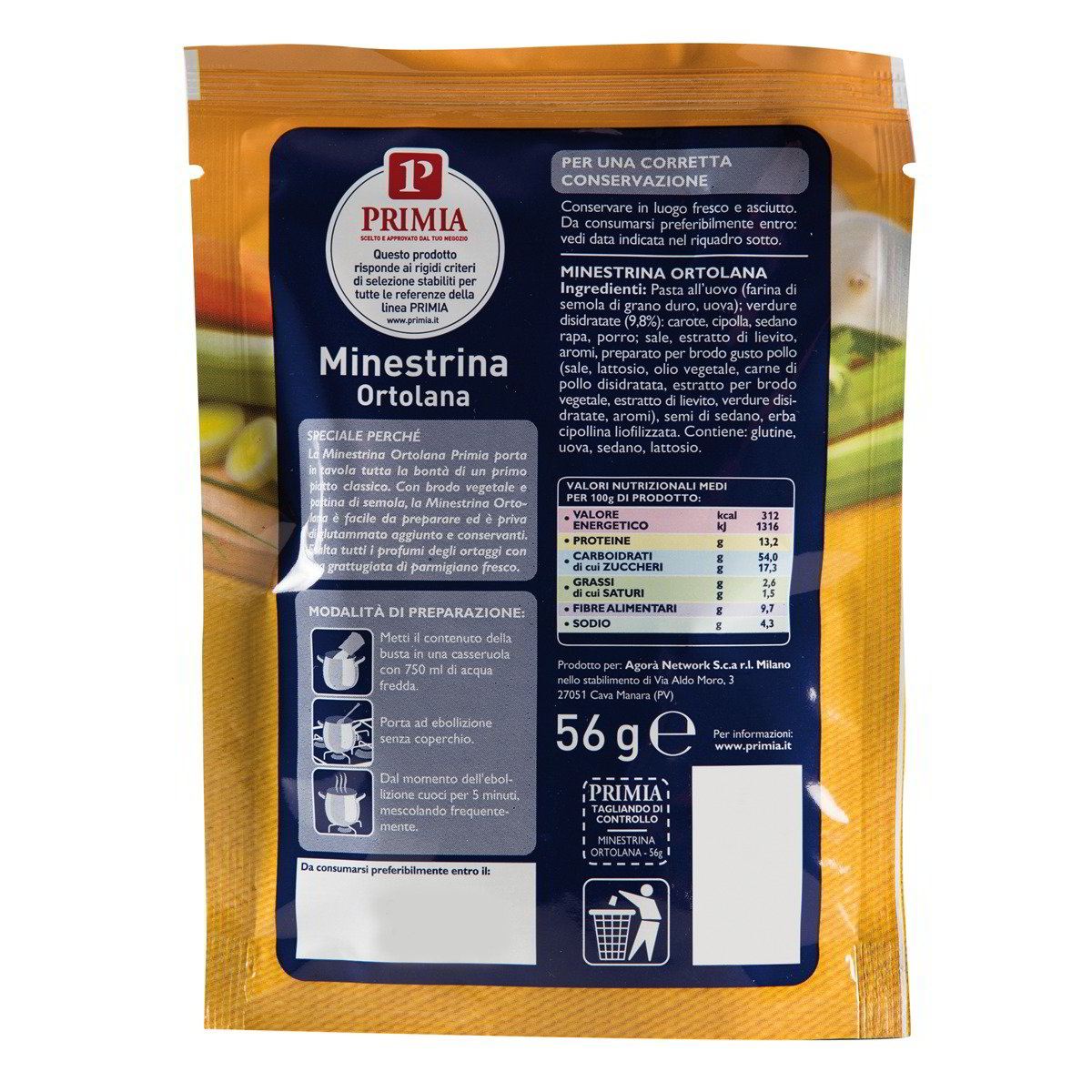 Minestrina Ortolana