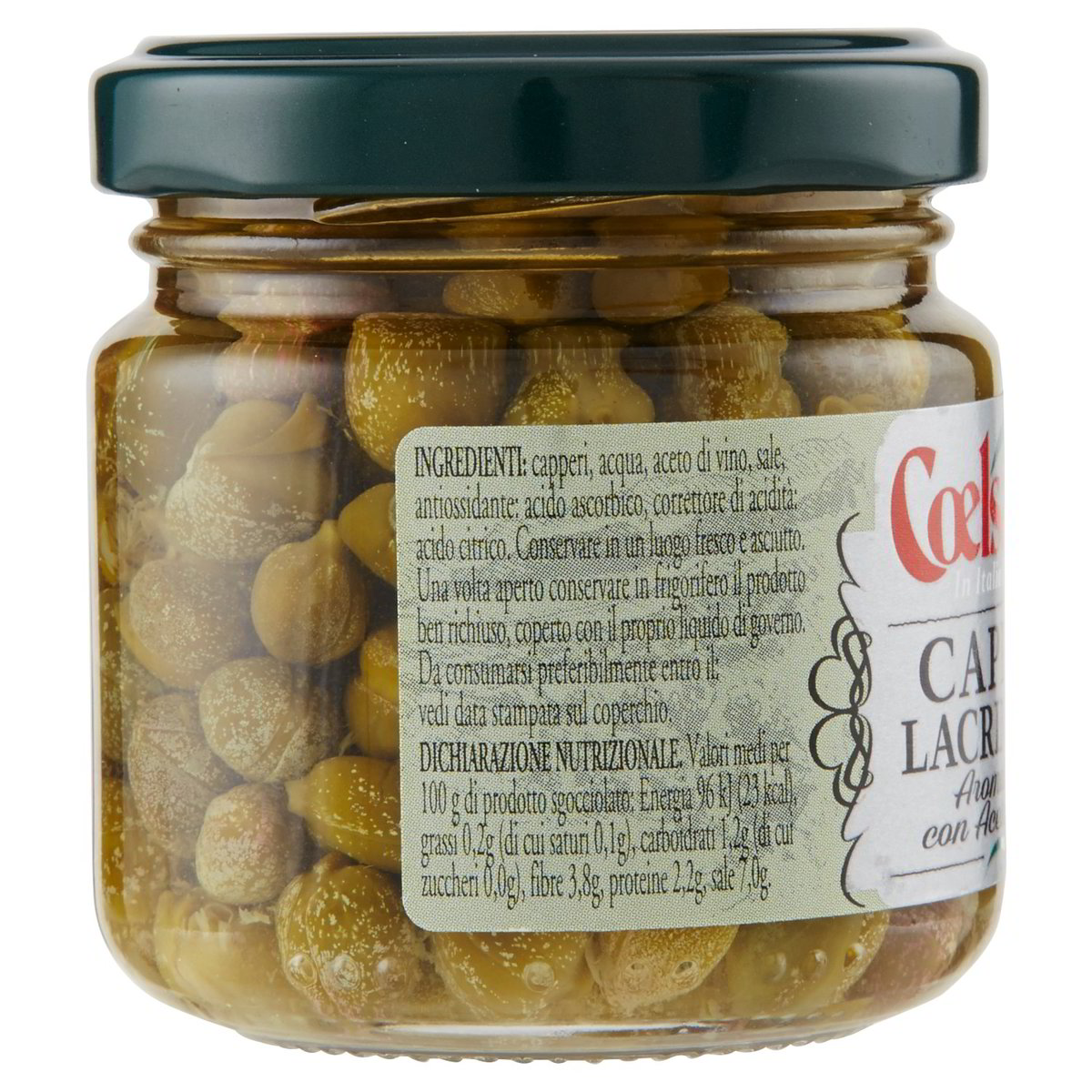 Coelsanus Capperi lacrimella con aceto di vino