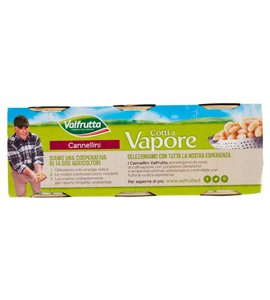 Valfrutta Fagioli cannellini cotti al vapore
