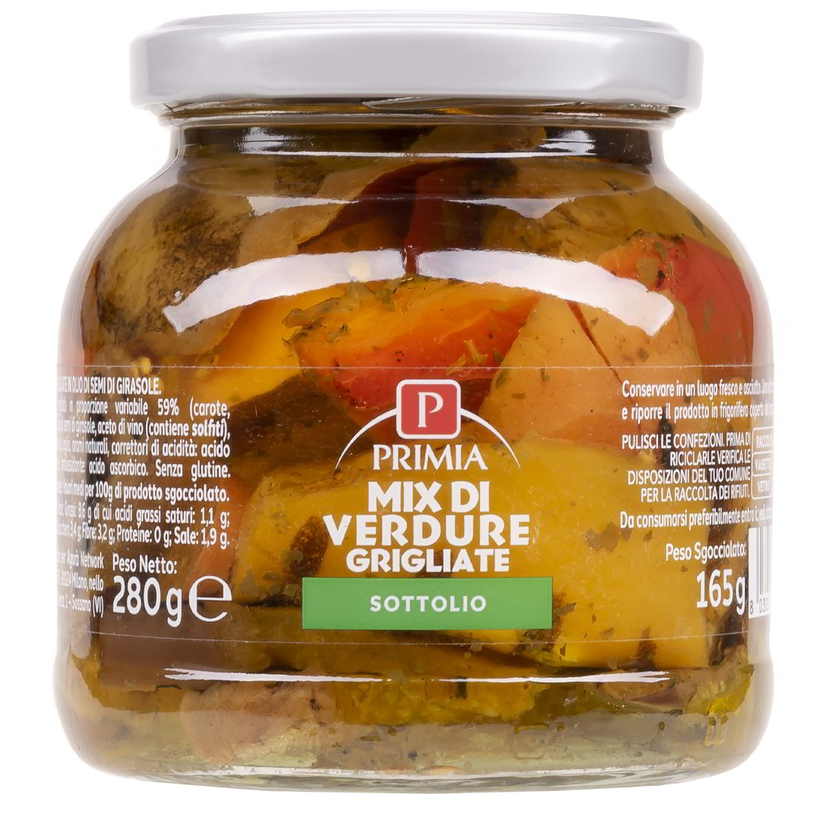 Mix di verdure grigliate