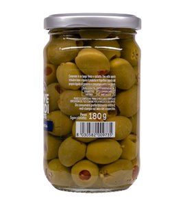 Olive verdi farcite in salamoia