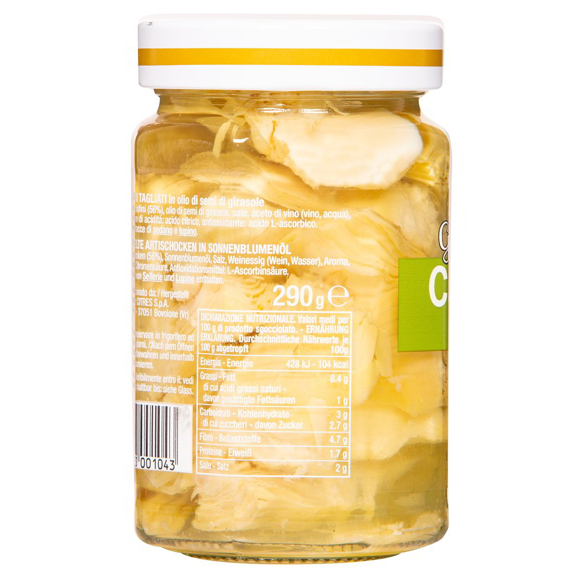 Gli Stuzzicanti Carciofi tagliati