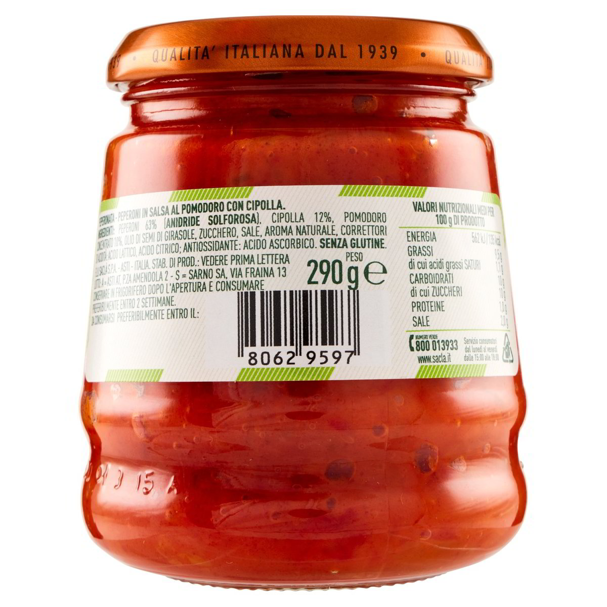 Saclà Peperonata