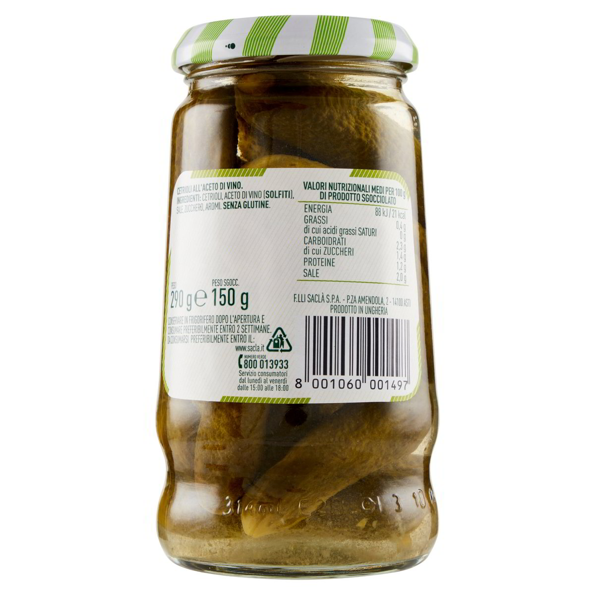 Saclà Cetrioli Acetelli