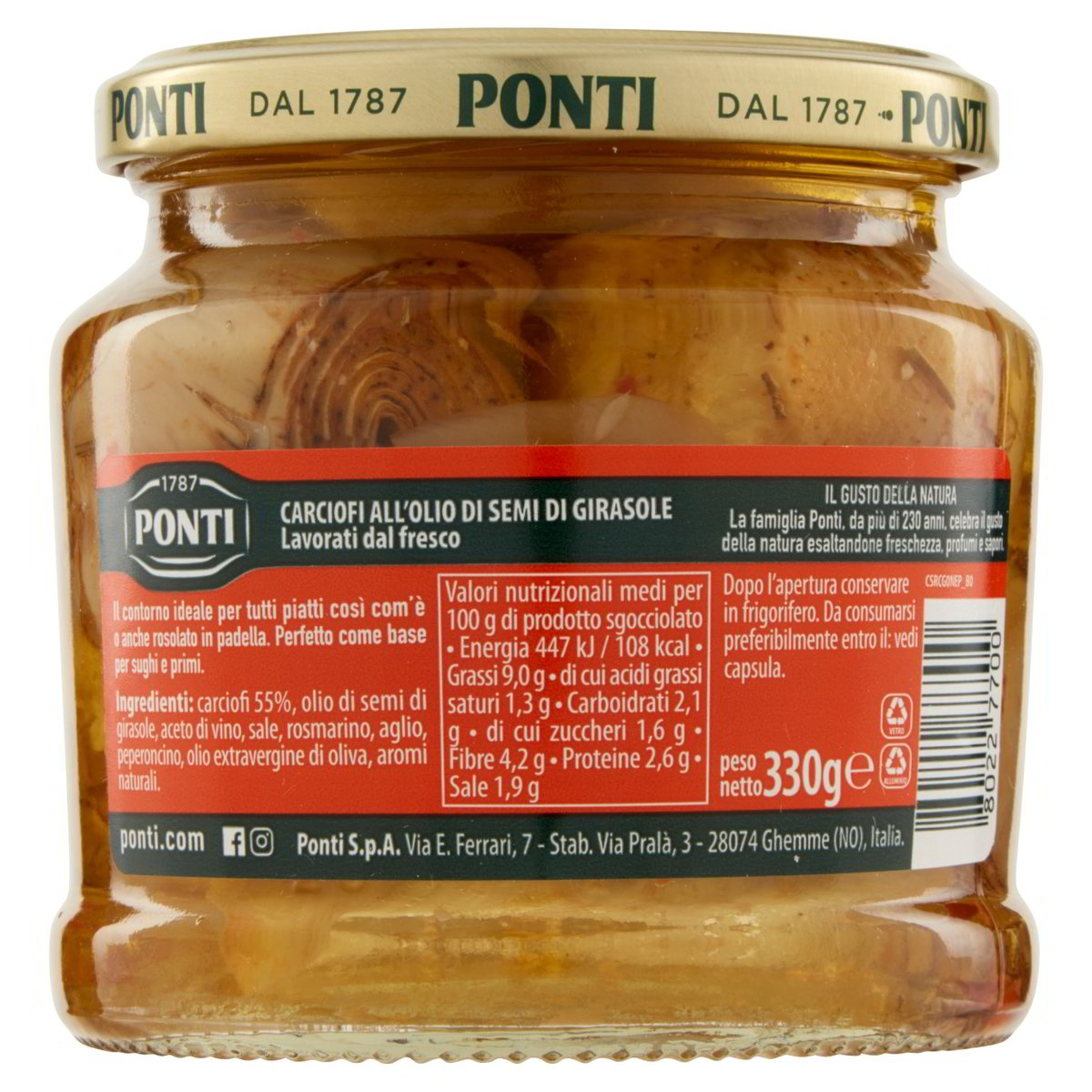 Ponti Il carcioghiotto Peperlizia