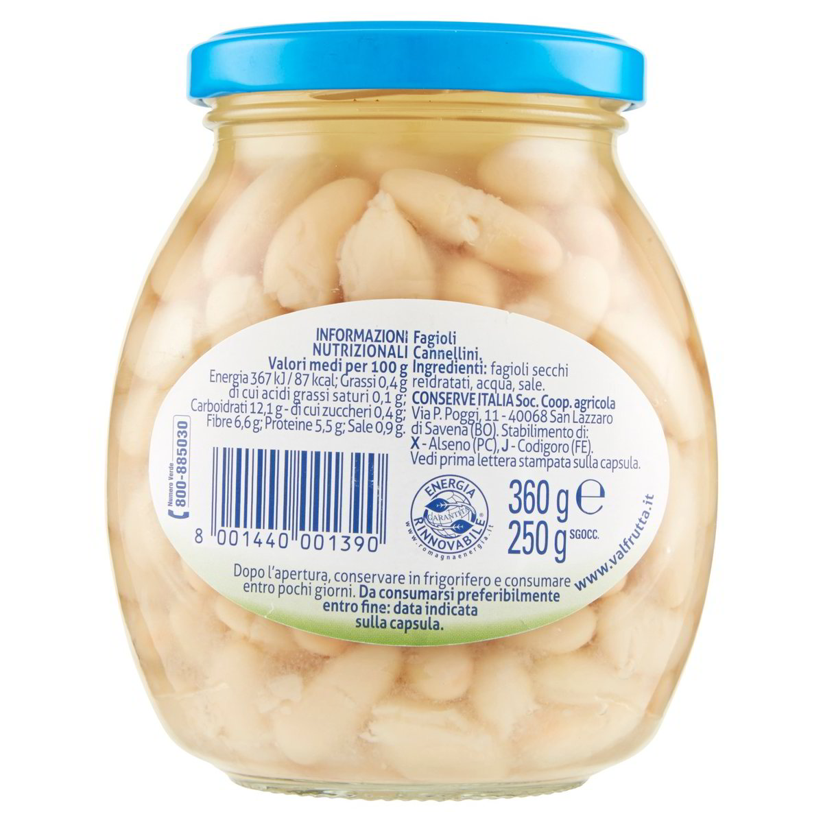 Valfrutta Fagioli cannellini