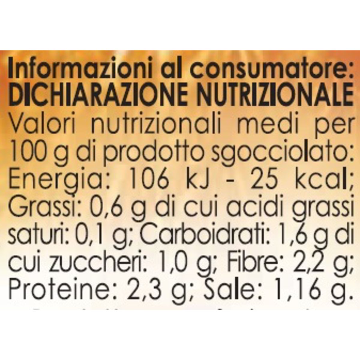 Funghi Champignons affettati al naturale