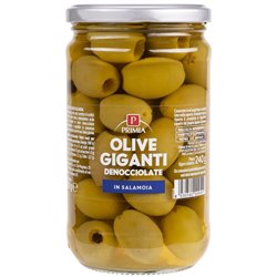 Olive giganti denocciolate in salamoia