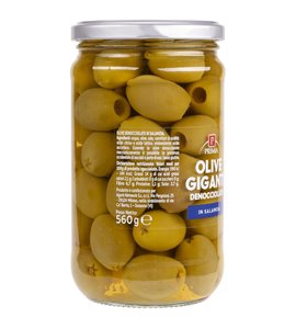 Olive giganti denocciolate in salamoia