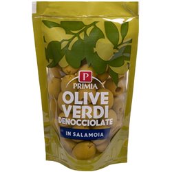 Olive verdi denocciolate in salamoia