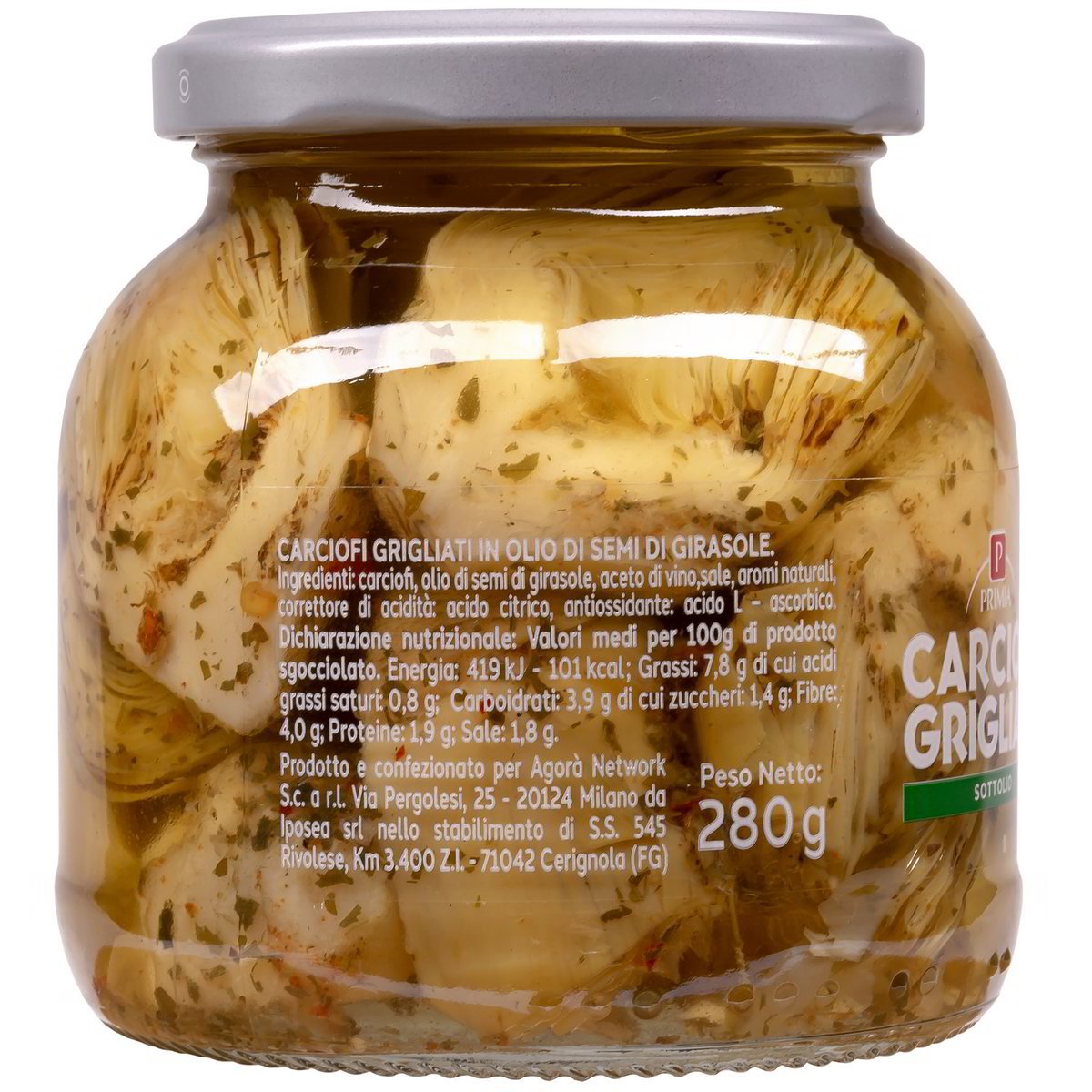 Carciofi grigliati