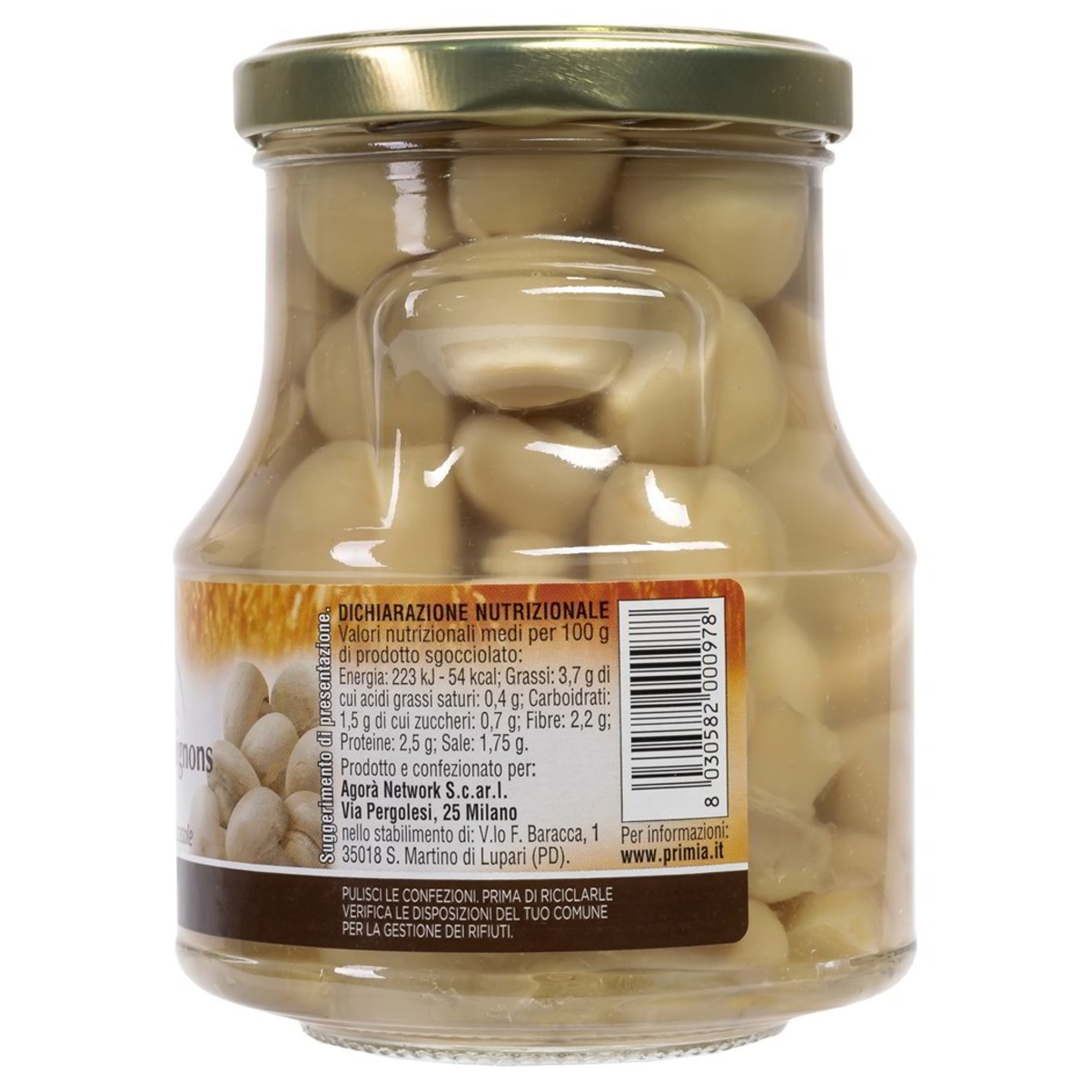 Funghi Champignons interi