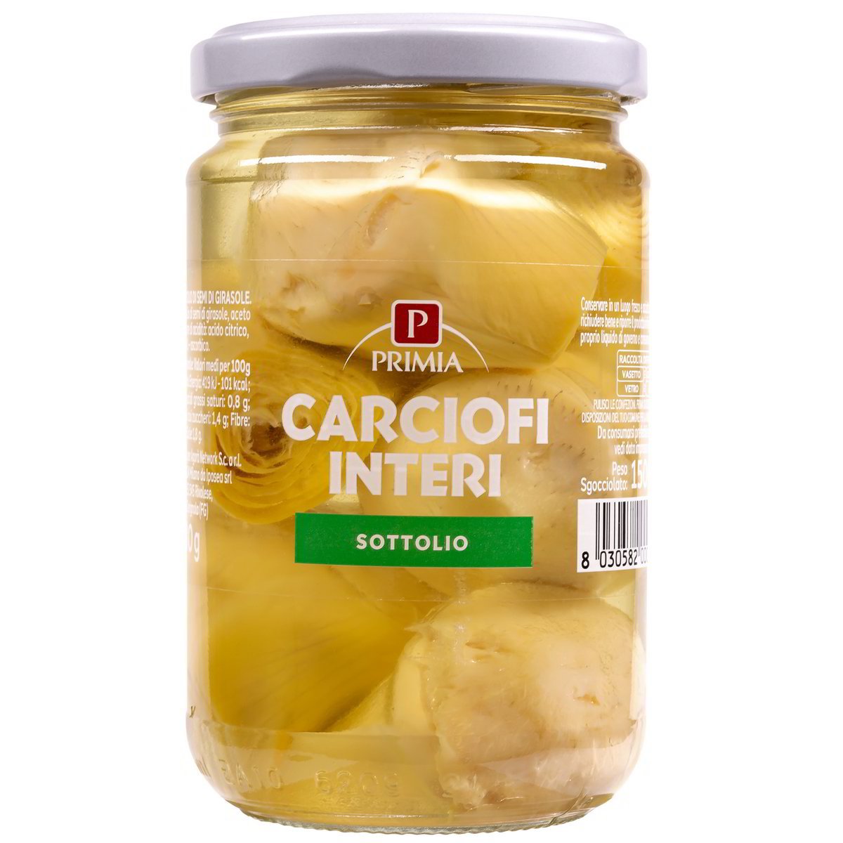 Carciofi interi